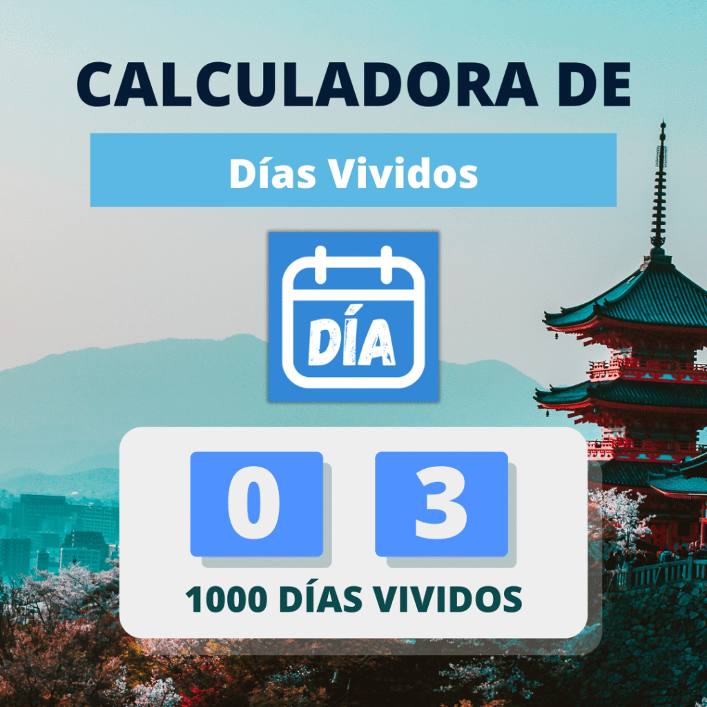 Calculadora de Días Vividos Calculadora de Días Vividos