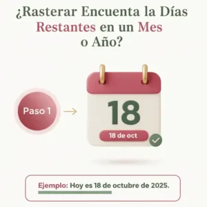 8. Rastrear los Días Restantes en un Mes o Año