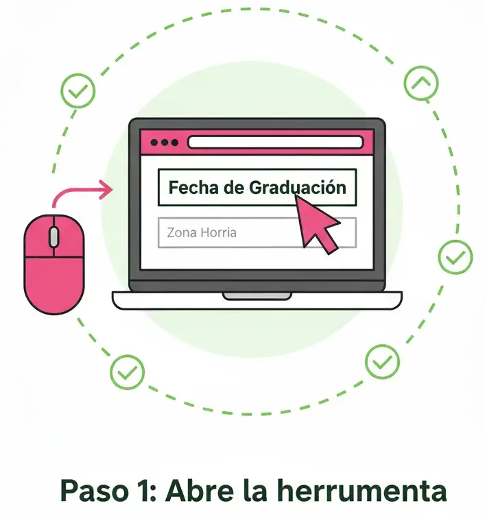 Paso 1 Abre la herramienta