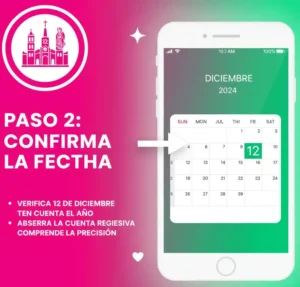 Paso 2: Confirma la Fecha de la Celebración