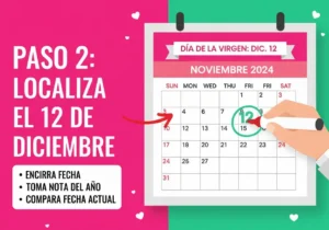 Paso 2: Localiza el 12 de Diciembre