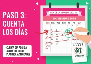 Paso 3 Cuenta los Días