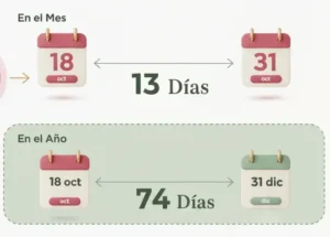 Paso 3 Cuenta los Días Restantes