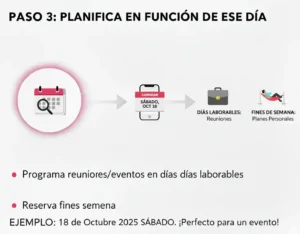 Paso 3 Planifica en Función de Ese Día