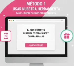 Paso 3 Usa la Cuenta Regresiva