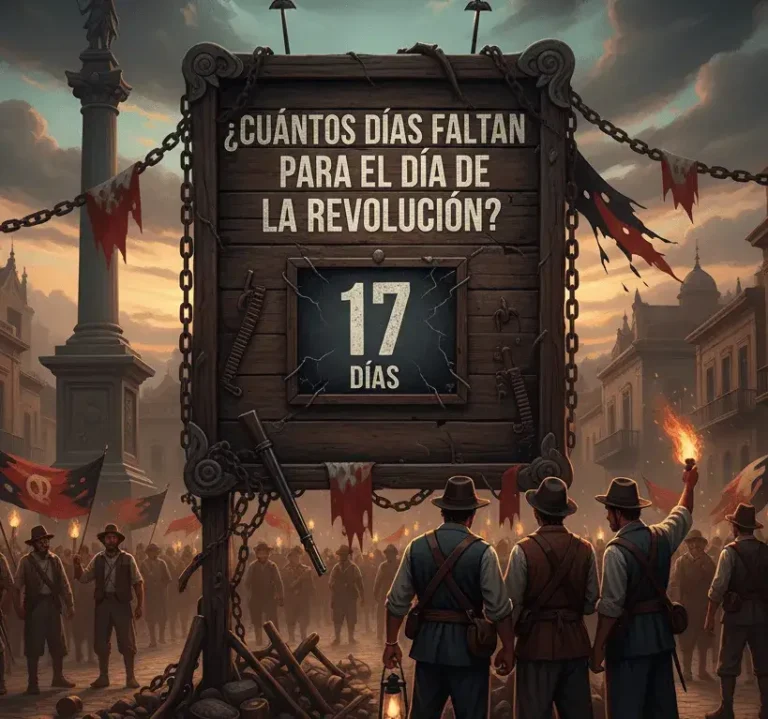 ¿Cuántos Días Faltan Para el Día de la Revolución