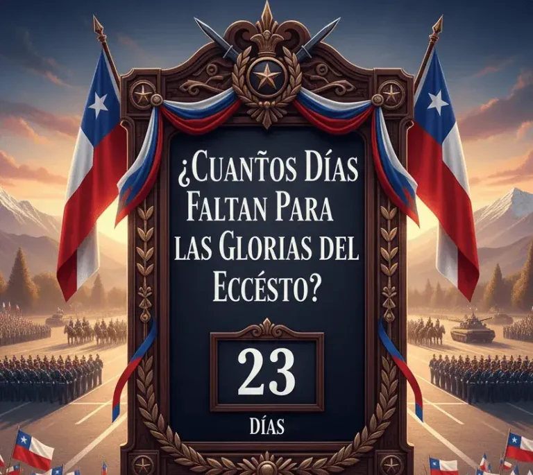 ¿Cuántos Días Faltan Para las Glorias del Ejército