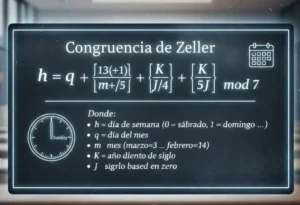 1. Congruencia de Zeller