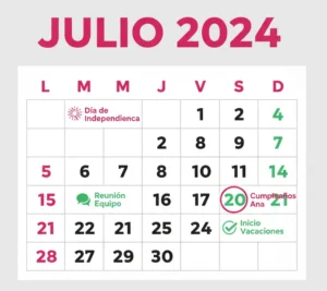 1. Sistema de calendario