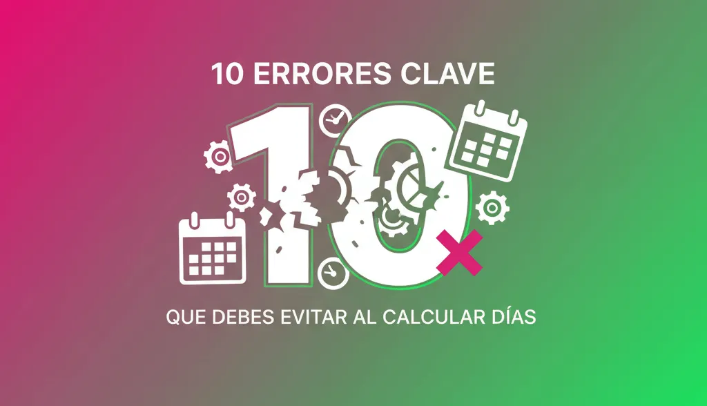 10 Errores Clave Que Debes Evitar Al Calcular Días
