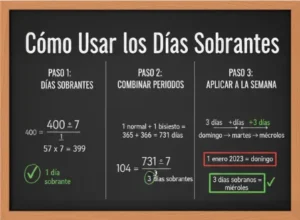 Cómo Usar los Días Sobrantes