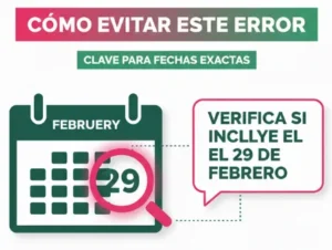 Cómo evitar este error