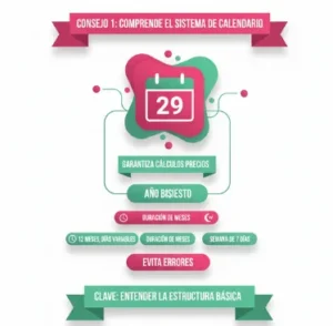 Consejo 1 Comprende el Sistema de Calendario