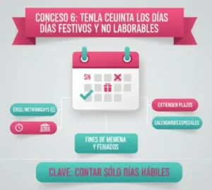 Consejo 7 Ten en Cuenta los Días Festivos y No Laborables