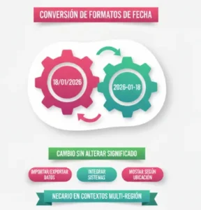 Conversión de Formatos de Fecha