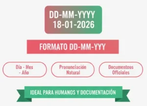DD-MM-YYYY → 18-01-2026