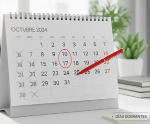 Días Sobrantes Simplificados