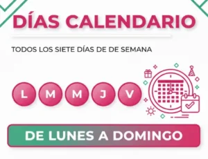 Diferencia en Los Días Incluidos en Días calendario