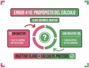 Error #10 No Definir el Propósito Del Cálculo