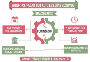 Error #3 Pasar Por Alto Los Días Festivos