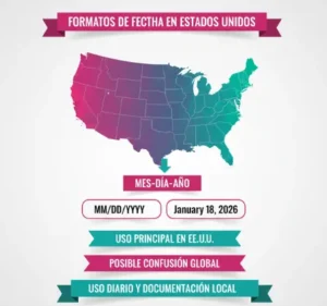 Formatos de Fecha en Estados Unidos