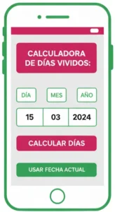 Paso 2 Selecciona la Fecha Actual o Deseada