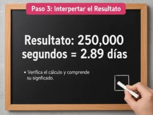 Paso 3 Interpretar el Resultado