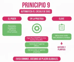 Principio 9 – Automatiza los Cálculos para Evitar Errores