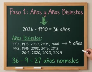 Usando la Fórmula de Cálculo Manual