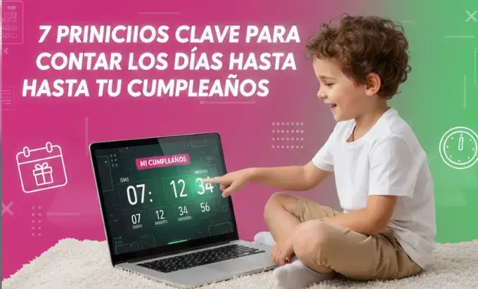 7 Principios Clave para Contar los Días Hasta tu Cumpleaños
