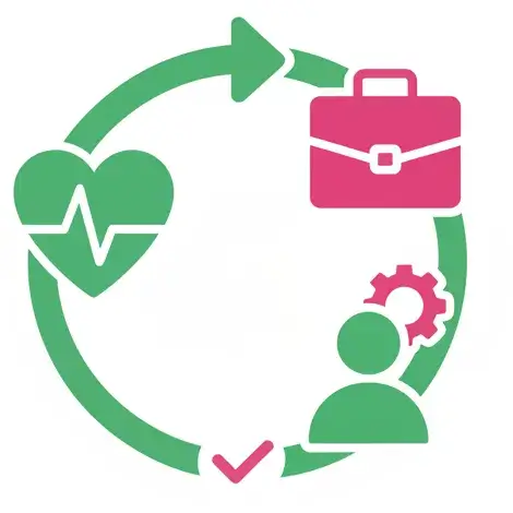 Ayuda en salud, trabajo y seguimiento personal