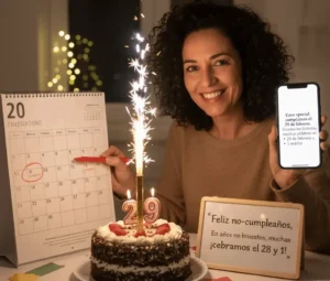Caso especial cumpleaños el 29 de febrero