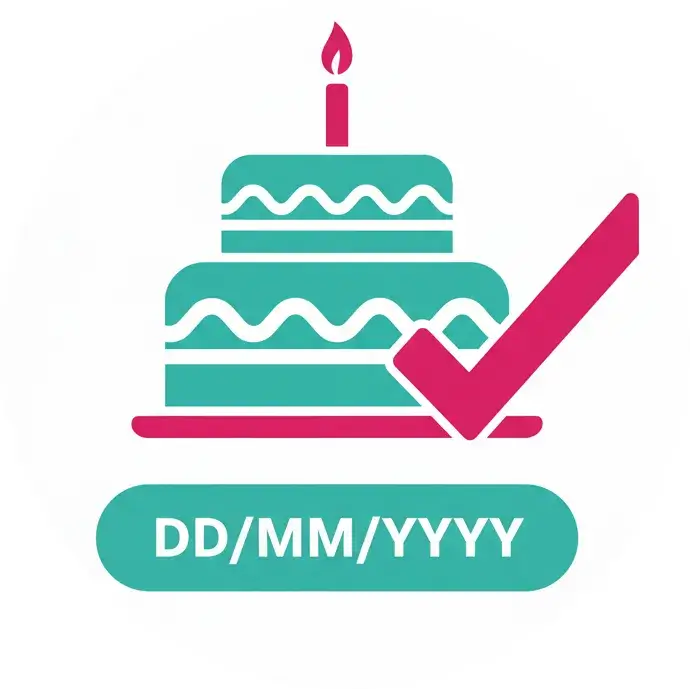 Formato cumpleaños correcto