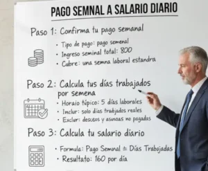 Pago Semanal a Salario Diario