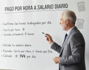 Pago por Hora a Salario Diario