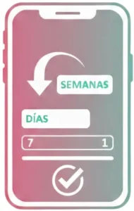 Paso 3 Consulta el Resultado en Semanas