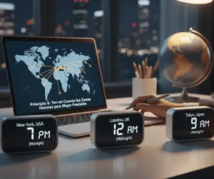 Principio 6 Ten en Cuenta las Zonas Horarias para Mayor Precisión