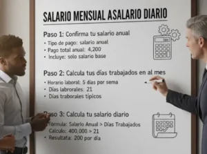 Salario Mensual a Salario Diario
