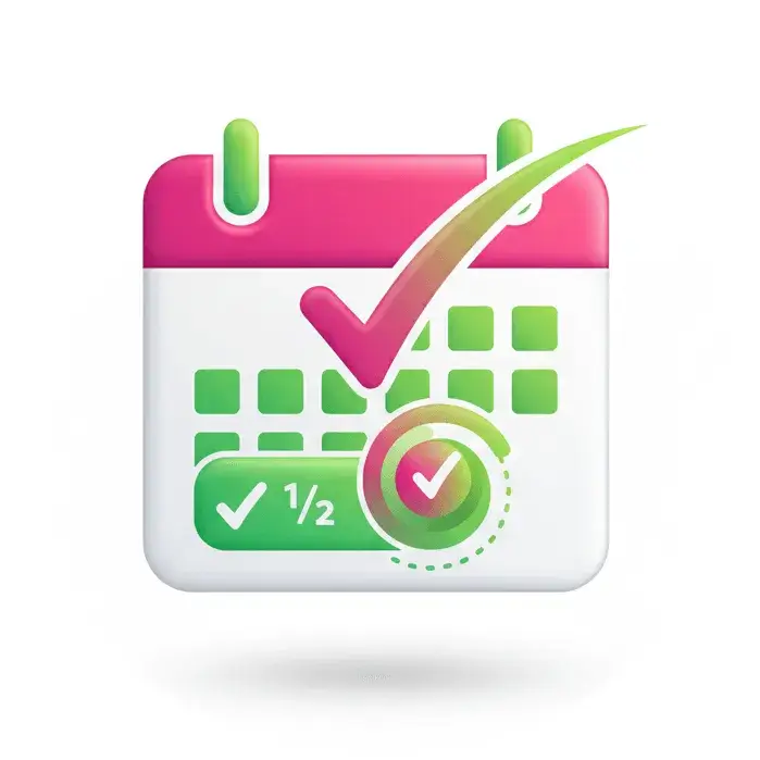 Semanas completas parciales