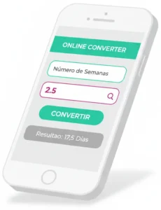 Usando Nuestra Convertidor de Semanas a Días