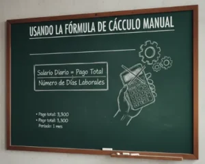 Usando la Fórmula de Cálculo Manual