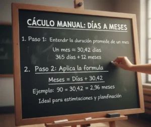 Usar la Fórmula de Cálculo Manual