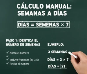 Usar la Fórmula de Cálculo Manual